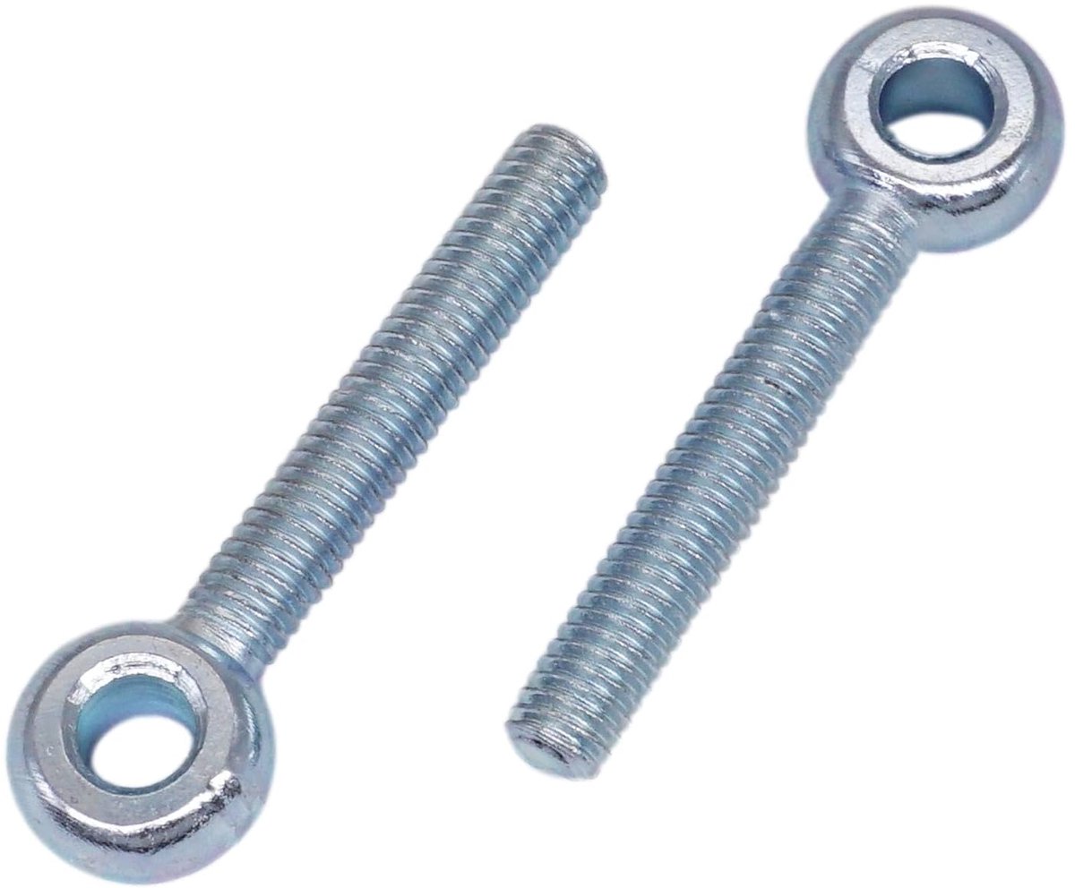 Oogbouten M6 x 40 mm - Gegalvaniseerd staal - Lange schacht - Ideaal voor tillen en verbinden - ShopVlot