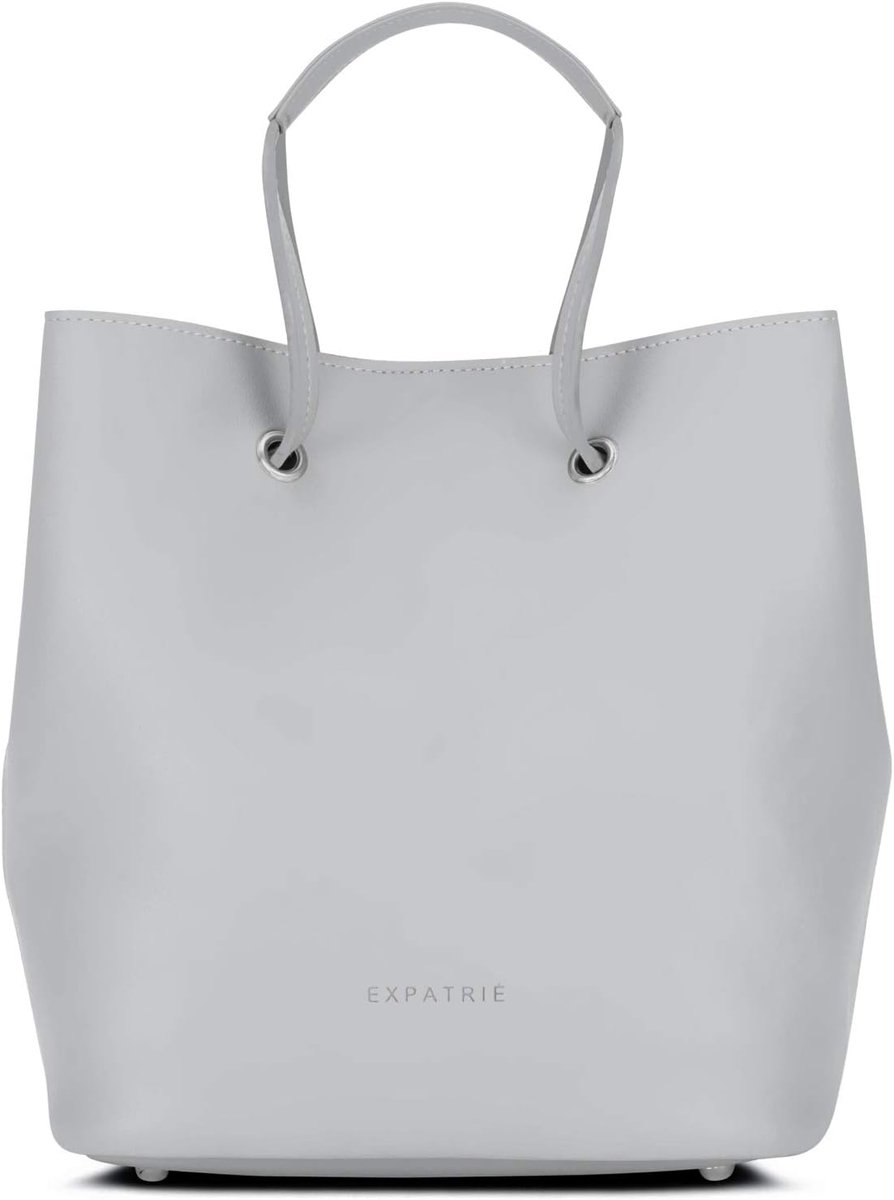 Handtas dames - moderne vegan leren bucket bag - schoudertas - casual met verstelbare schouderband - ShopVlot
