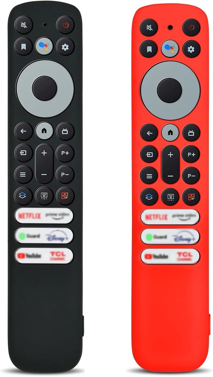 siliconen beschermhoes afstandsbediening - vervangend - voor TCL 8K QLED TV - optimale bescherming - ShopVlot