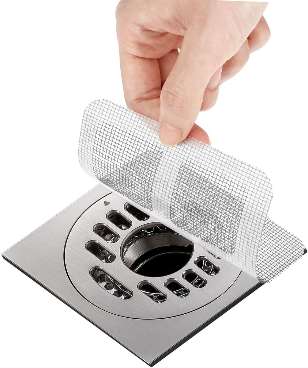 Haarvanger wegwerp stickers - 30 stuks - voor douche, wastafel en bad - voorkomt verstoppingen - ShopVlot