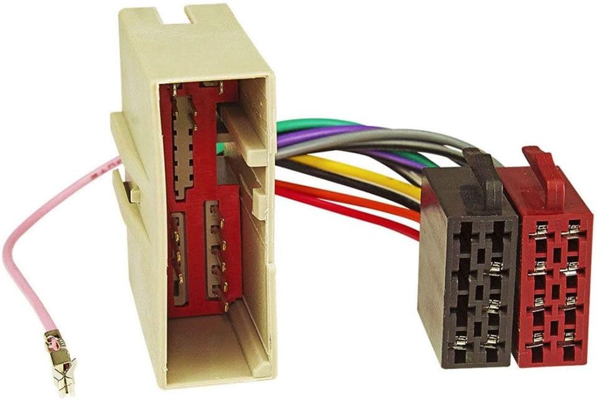 Radio adapter kabel - Geschikt voor Ford Fiesta en Fusion - 16pol iso standaard - Eenvoudige installatie - ShopVlot