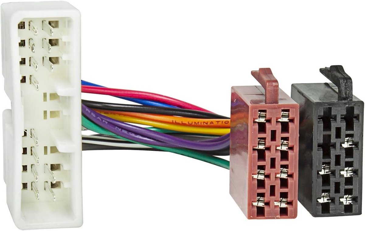 radio adapter kabel 16pol iso - geschikt voor Honda Accord Civic Jazz - eenvoudig aansluiten - ShopVlot