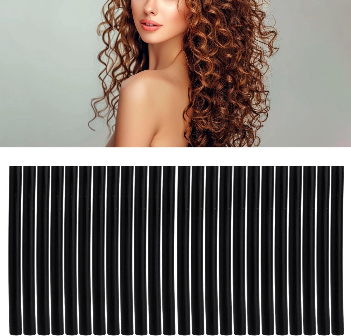 Hot glue sticks 24 stuks - keratine voor haarextensions - huidvriendelijk - sterke hechting voor DIY-projecten - ShopVlot