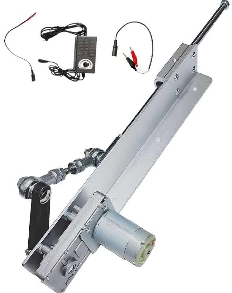 Lineaire aandrijving 12V - verstelbare telescopische motor - 3-15 cm slag - ideaal voor diverse toepassingen - ShopVlot