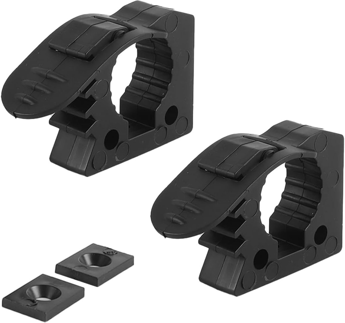 Schep houders pack van 2 - snelontgrendelbare tool grip - voor 3-4 cm diameter - stevig en betrouwbaar - ShopVlot