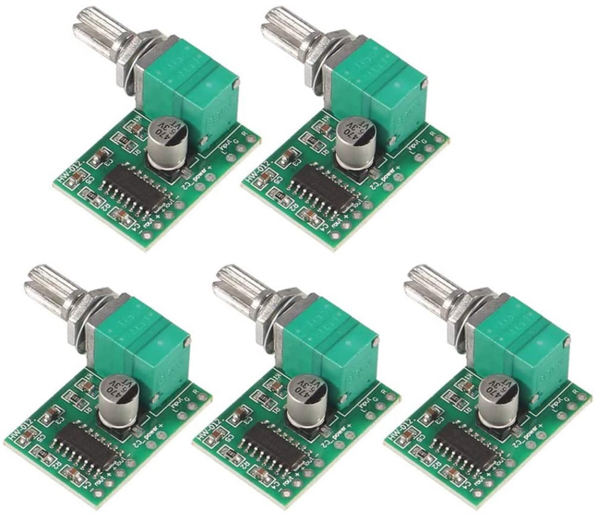 Mini DC Audio Versterker 3W - Dual-channel - Efficiënte digitale versterker - Ideaal voor DIY speakers - ShopVlot