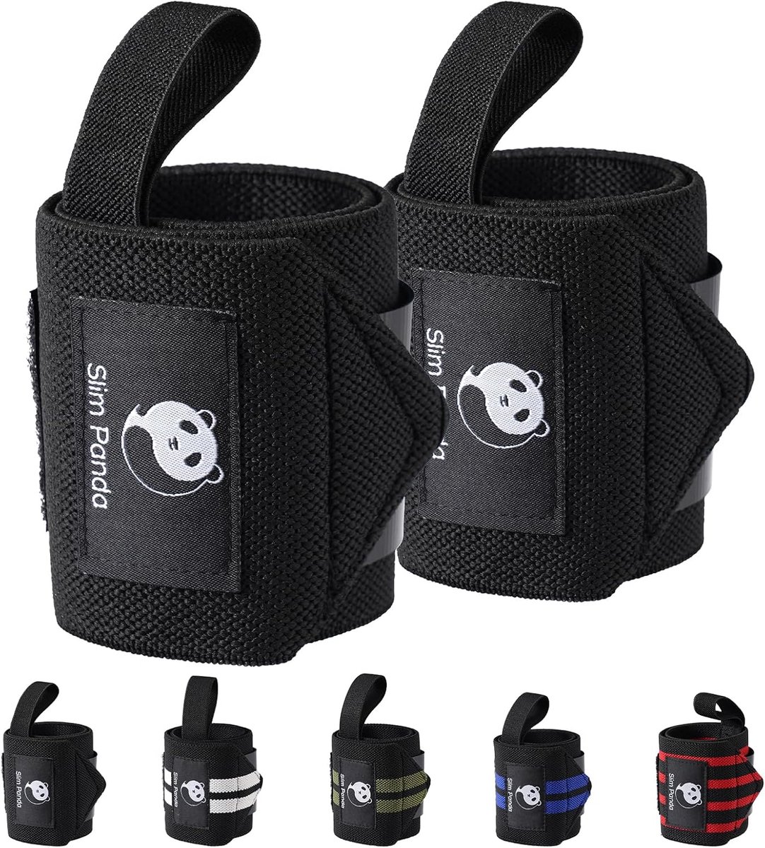Wrist Wraps 45cm - Professionele Polsbanden - Voor Krachttraining - Ondersteuning bij Zware Oefeningen - ShopVlot