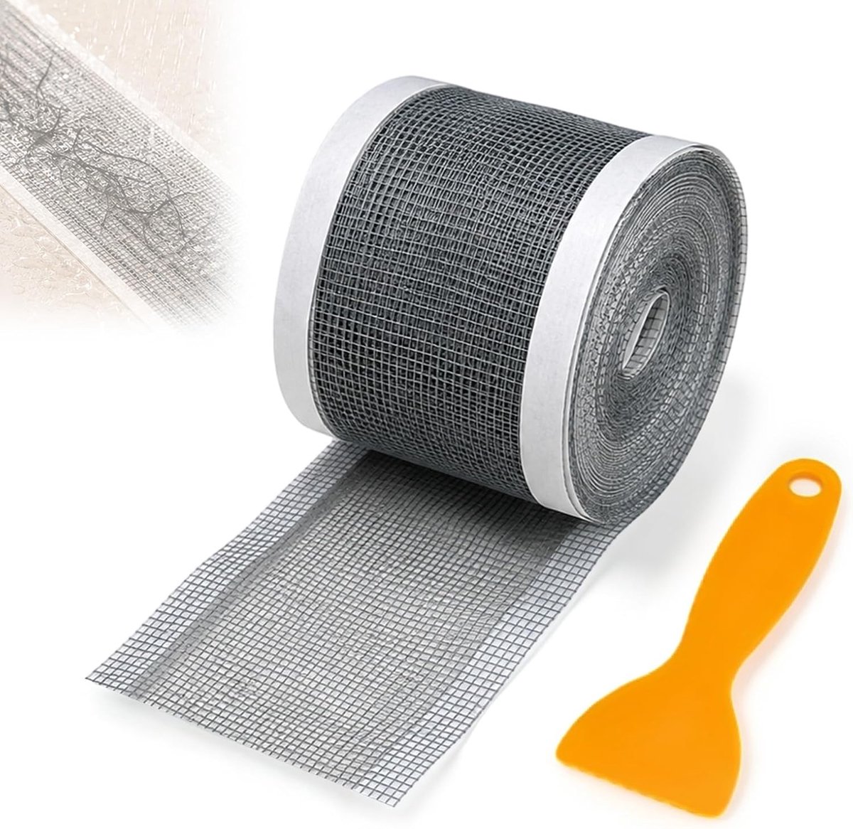 Haarvanger douche 70 mm x 10 m - wegwerpspoelbak - effectief afvoerfilter - voorkomt verstoppingen - ShopVlot