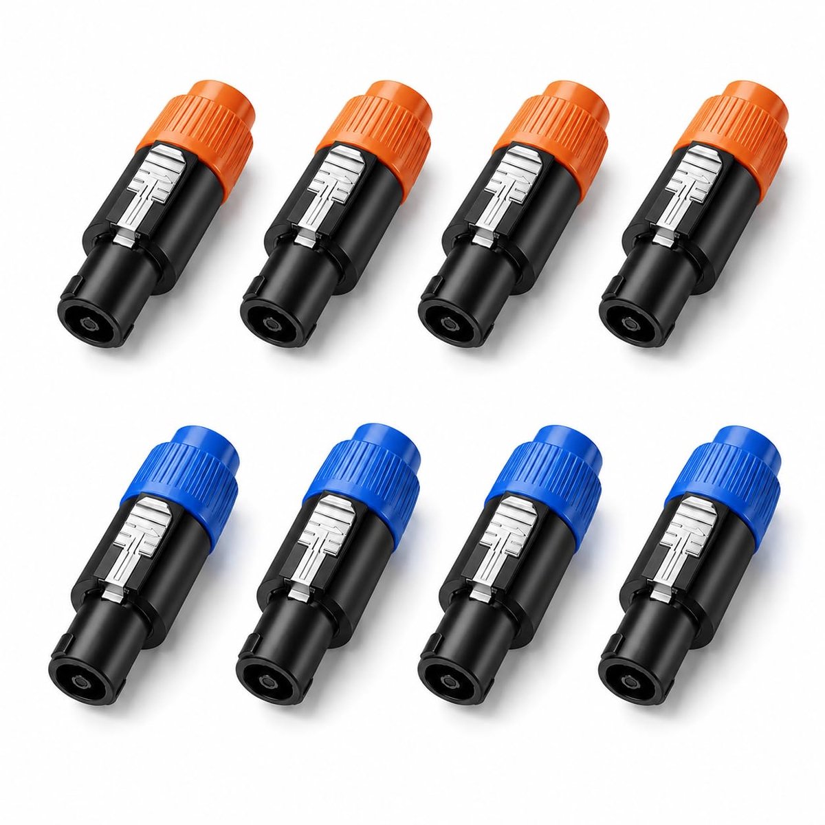 Speakerplug 4-pins - Schroefbare verbinding - Robuuste aansluiting - Ideaal voor audio-installaties - ShopVlot