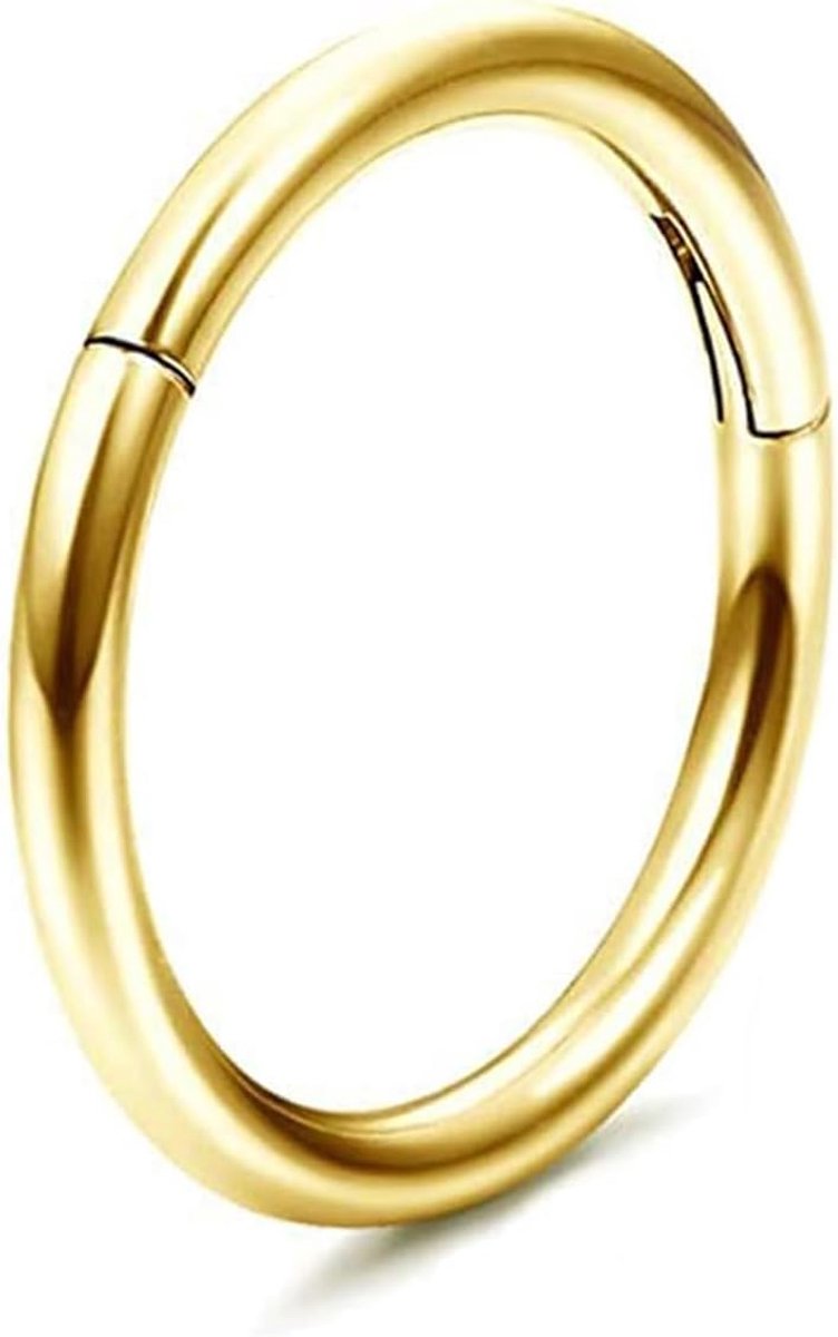 neusring 8 mm - G23 titanium - hypoallergeen - comfortabele draagervaring - ShopVlot