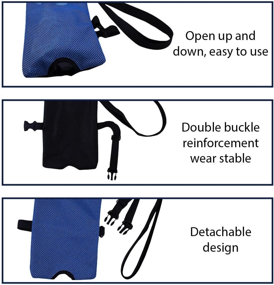 Urine drainage bag holder 2 liter - verborgen schoudertas - discreet vervoer - optimale privacy - ShopVlot