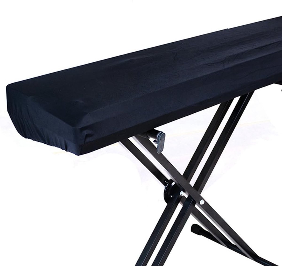 Digitaal Piano Keyboard Stofhoes 88 Toetsen - Stretchable Spandex - Verstelbaar en Ademend - Bescherming tegen Stof - ShopVlot