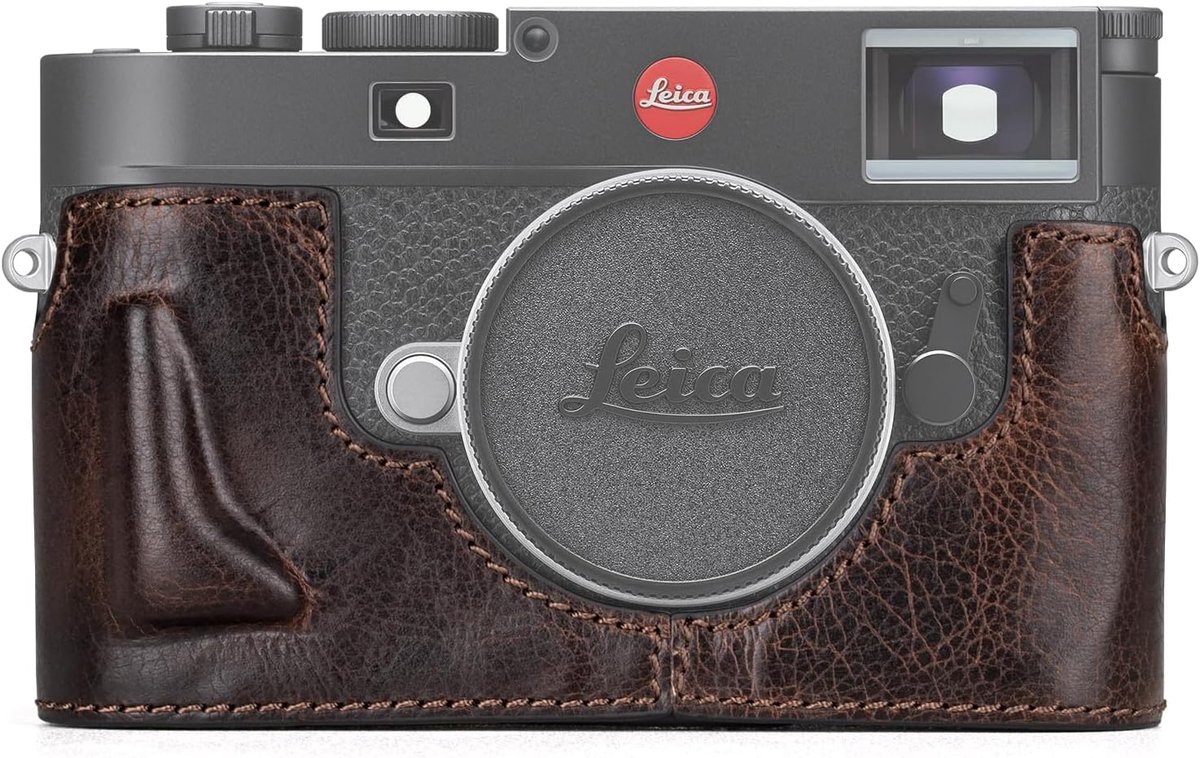 Camera hoes voor Leica M11/M11-P/M EV1 - Premium echt leer - Beschermend en stijlvol - Ideaal voor onderweg - ShopVlot