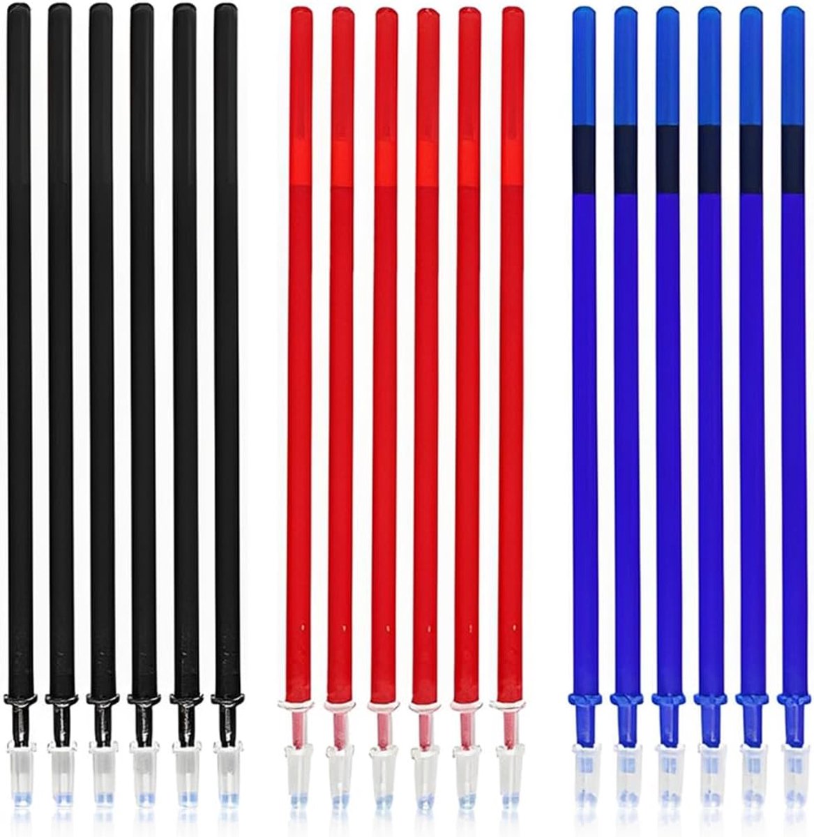 Vulpen navullingen 18 stuks - 0.5 mm punt - vervangbaar en uitwisbaar - perfect voor schrijven en tekenen - ShopVlot