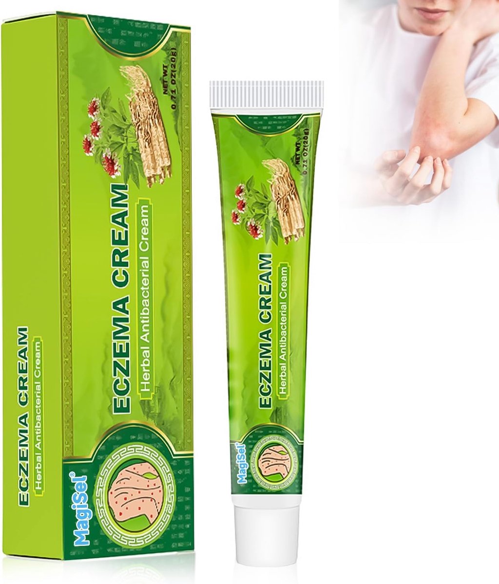 Eczeemcrème 20 g - kalmerende plantencrème - anti-jeuk - verzorgt de huid - ShopVlot