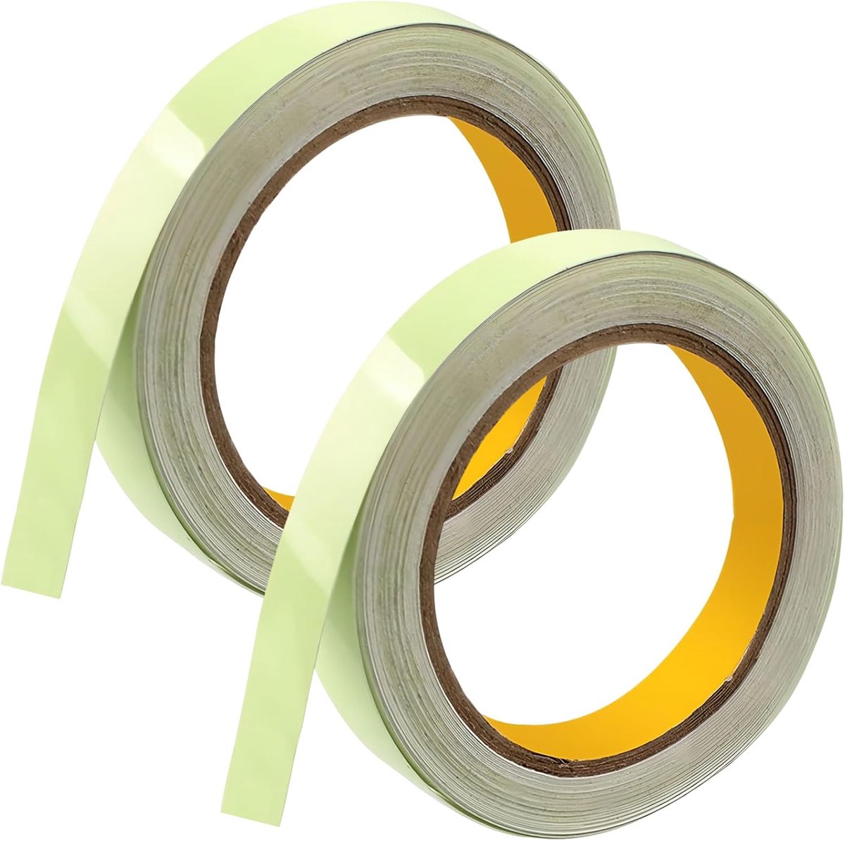 Lichtstrips 10 m x 1 cm - fluorescerende zelfklevende tape - niet-slip en botsbescherming - ShopVlot
