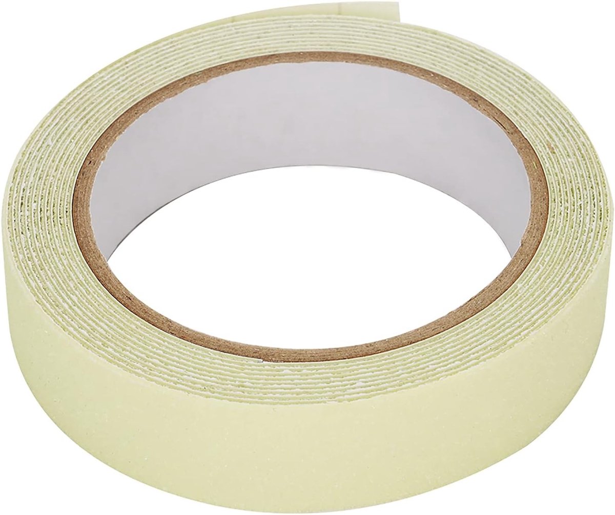 Lichtgevend fluorescerend plakband voor antislip toepassingen, 3 meter, ideaal voor podium, veiligheid en decoratie