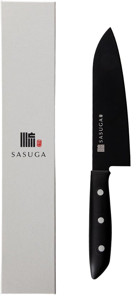 Japanese Santoku Knife 170mm – Made in Japan - Molybdenum Vanadium Stainless Steel - ShopVlot
