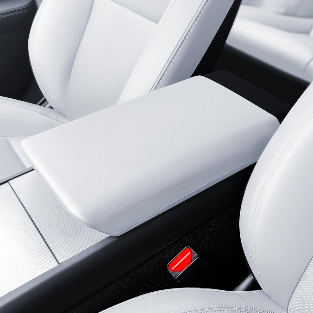 Center Armrest Cover for Tesla Model Y 2025 and Model 3 2024-2025 TPE Armrest Cover Protective Case Waterproof and - ShopVlot