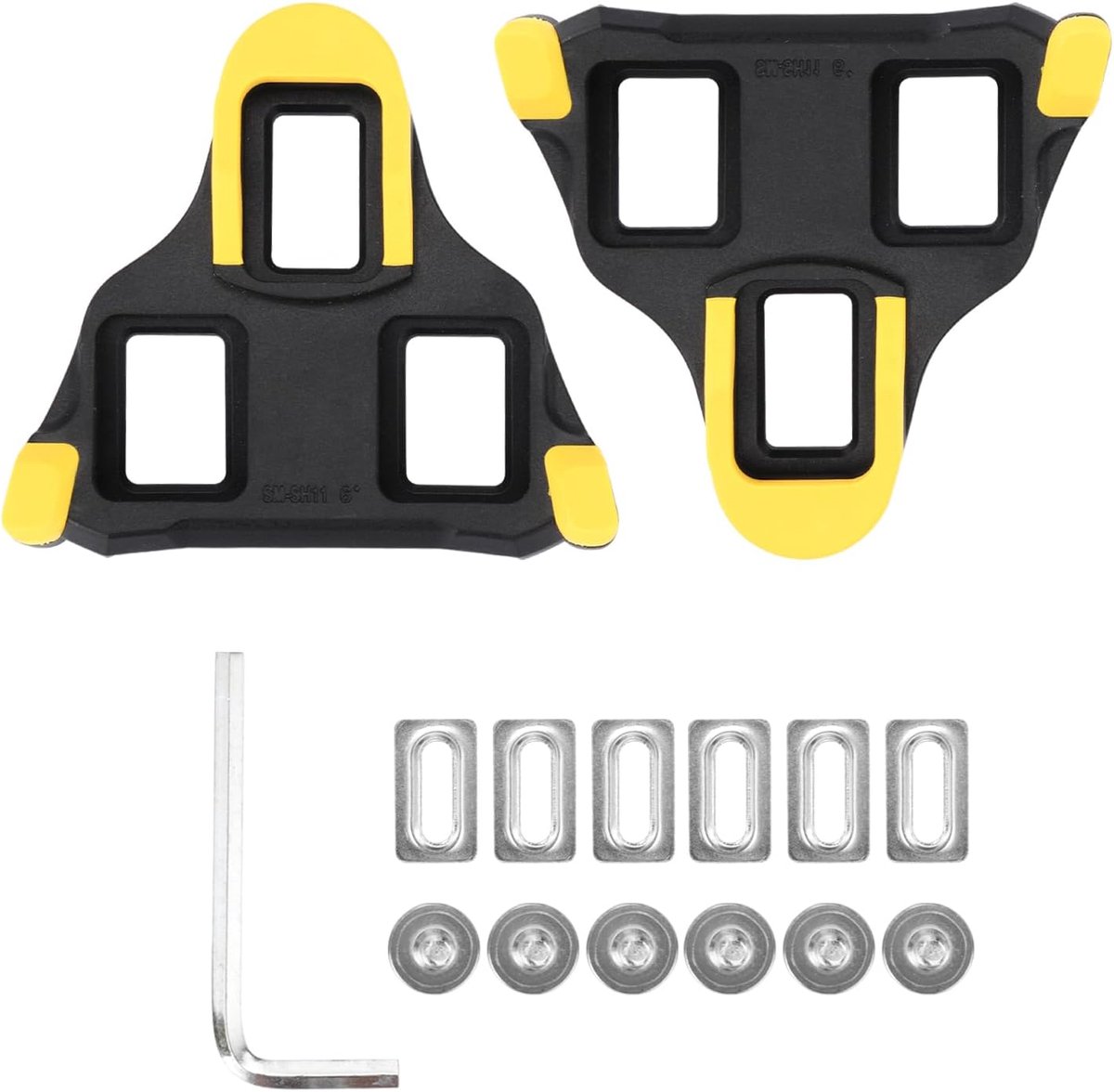 VINEST 1 Pair Cleats Set for SPD Cleats, Replacement Cleats for Shimano Cleats, Road Bike Pedal Plates for SPD SL - ShopVlot