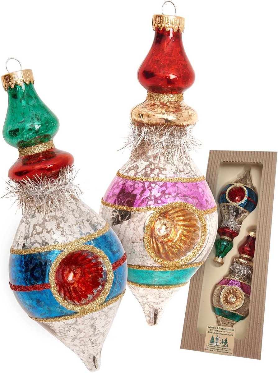 Krebs Glas Lauscha - Christmas decoration/Christmas tree decoration made of glass - ShopVlot