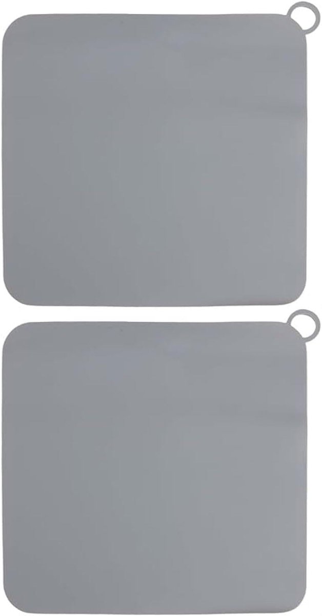 2 Pieces Bouchon de Vidange Shower Lid Square Anti-Odour Silicone Reusable Valve Anti-Odor Easy to Clean and Odor - ShopVlot
