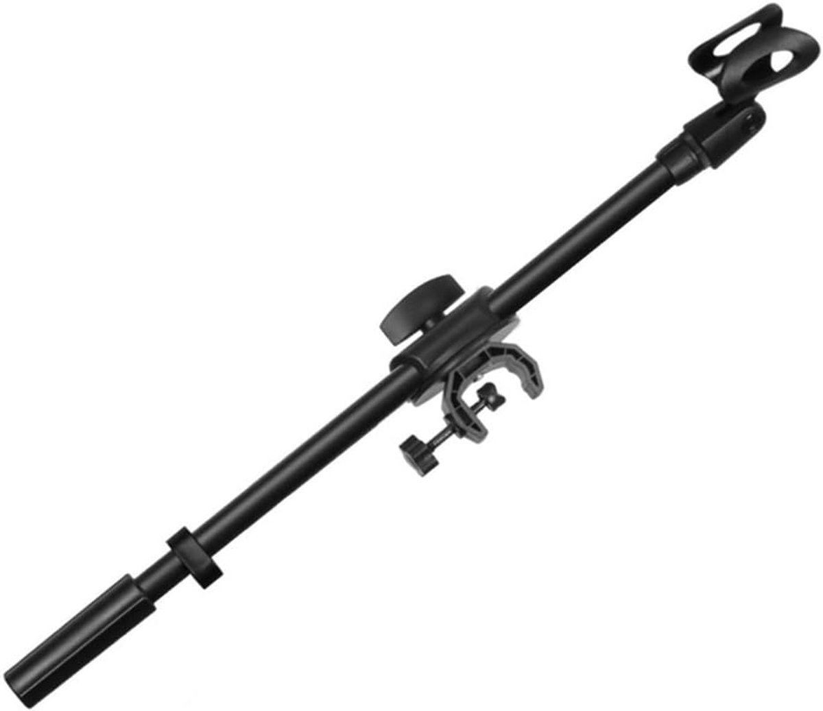 Adjustable Boom Arm Mic Stand, Clip Phone Holder, Extension Bracket 35CM(A) - ShopVlot