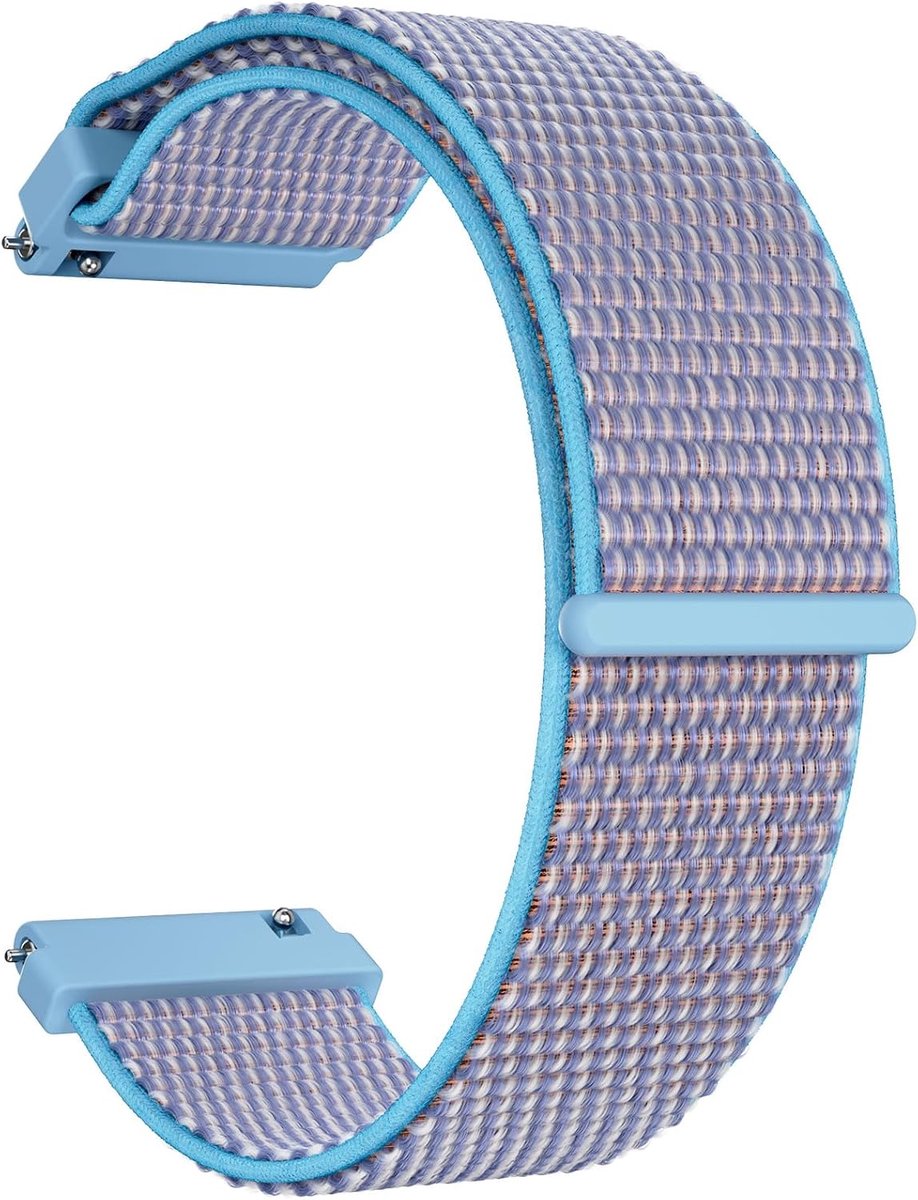 TOOBUR Watch Strap 22mm Nylon Quick Release Strap Only Adjustable Strap for Women Men Compatible with - ShopVlot