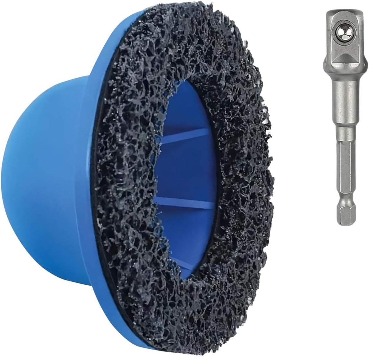 Wielnaafslijper, binnendiameter 90 mm, buitendiameter 150 mm, voor auto, wielnaafreiniger met 1/2 inch - ShopVlot