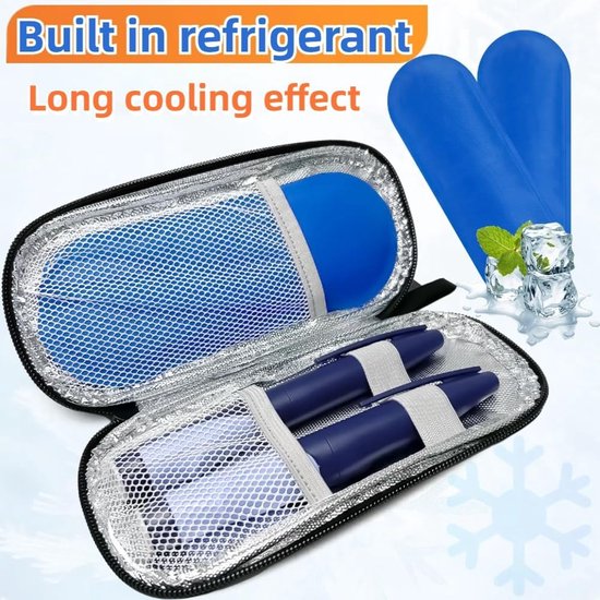 Cooler Bag for Insulin, Cooler Bag, Insulin Bag, Travel Bag, Travel Medicine Bag, Insulin for Travel, Cooler Travel - ShopVlot — afbeelding 2