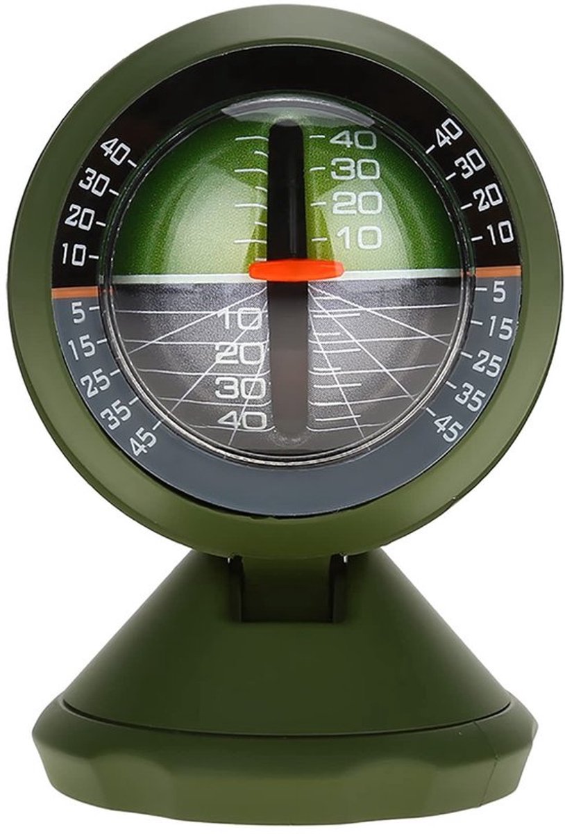 Hellingmeter Hoog Nauwkeurig - Digitale Inclinometer - Multifunctionele Auto-inclinometer - Verstelbare Standaard - Ergonomisch Ontwerp - Duurzaam ABS Materiaal
