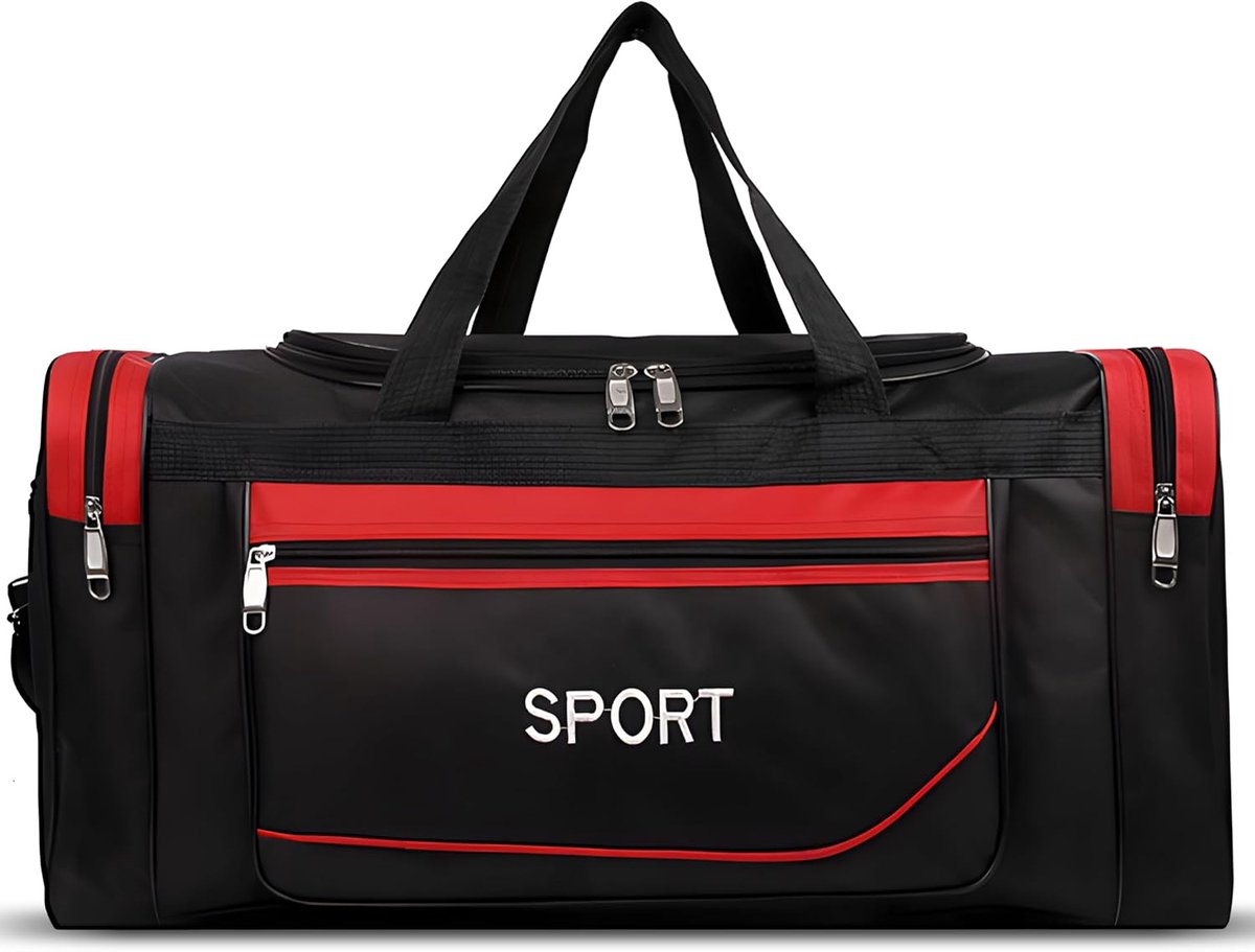 Sporttas 20L - Rood - Compact en veelzijdig - Ideaal voor gym en reizen - ShopVlot