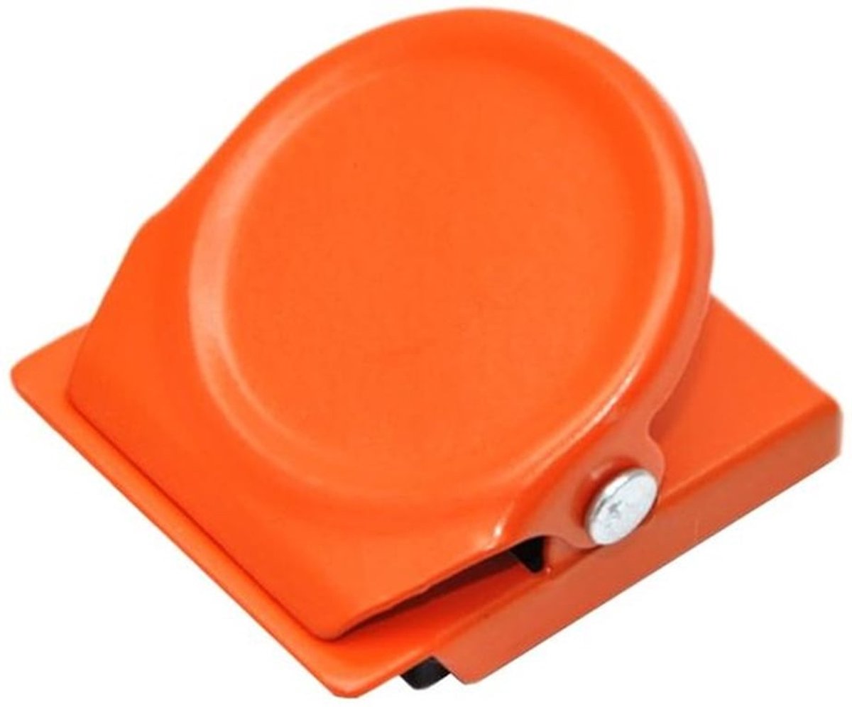 Magnetische Clip Sterk - Kleurrijke Magnetische Klem - Anti-kras - Voor Koelkast/Whiteboard - Afmeting 31 x 35 mm - Gewicht 23 g - Magneten