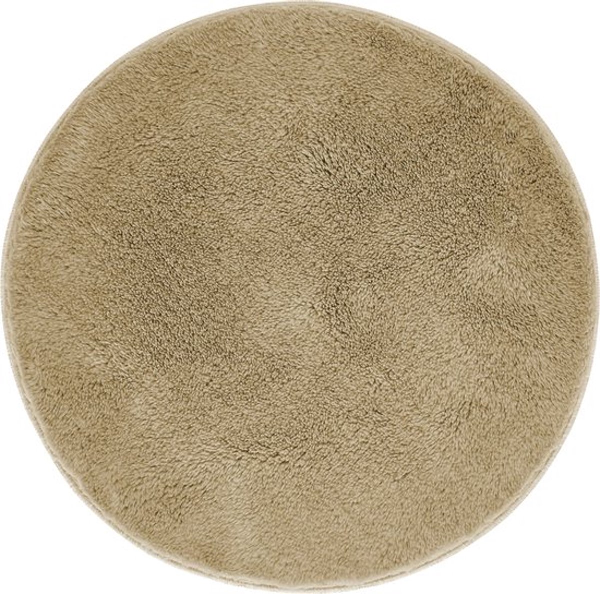 Badmat Antislip - Zacht en Wollig - Rond 60 cm - Wasbaar - Douchemat - Badkamertapijt