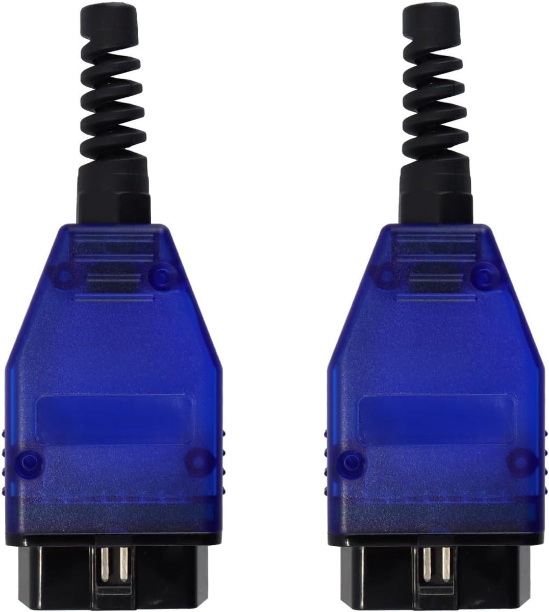 OBD2 16-pins connector mannelijke kop - blauw - met printplaat en schroef - veilige verbinding - ShopVlot