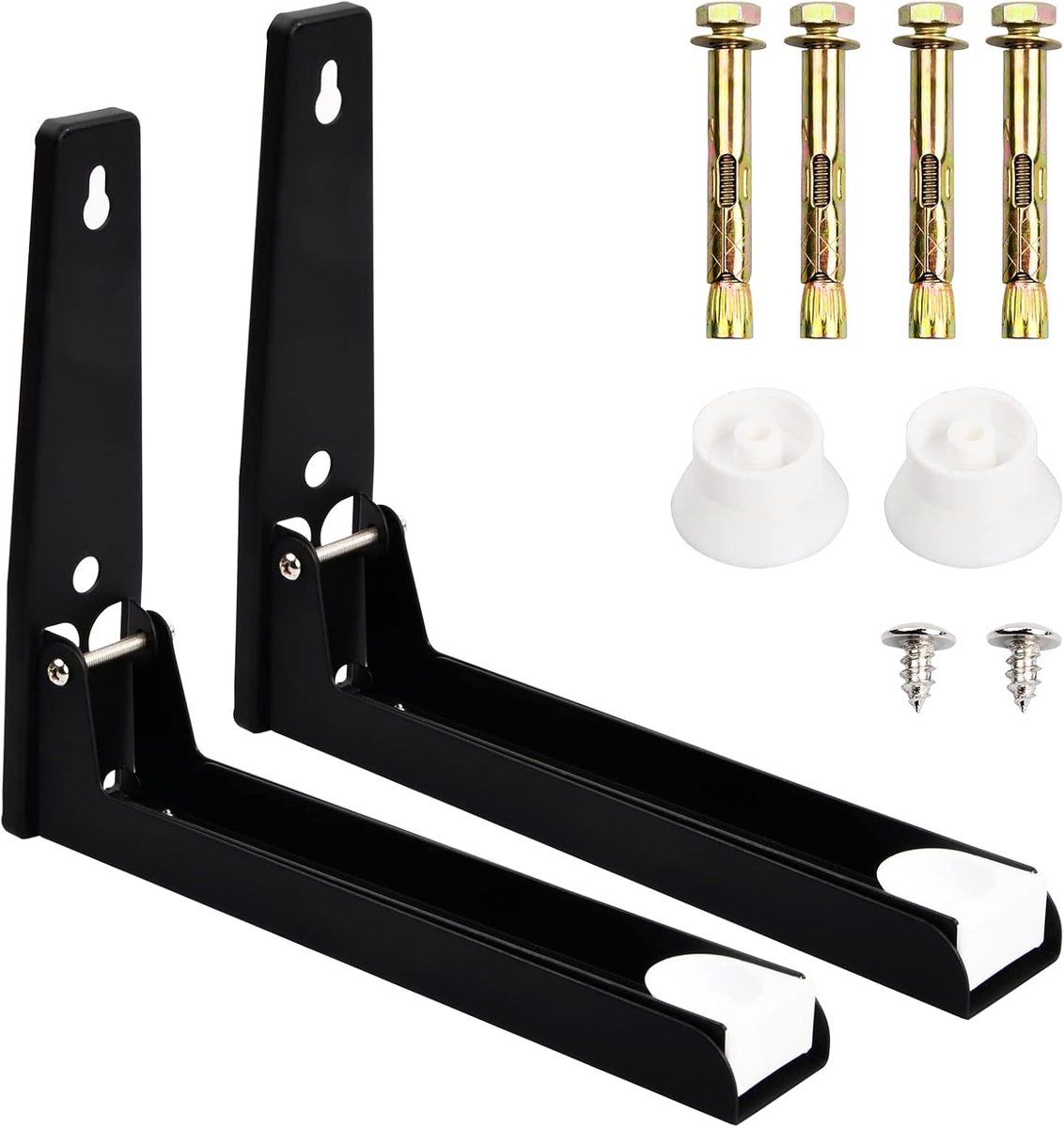 Wandhouder voor magnetron, magnetron, roestvrij staal, wandhouder voor magnetron, universele houder voor magnetron - ShopVlot