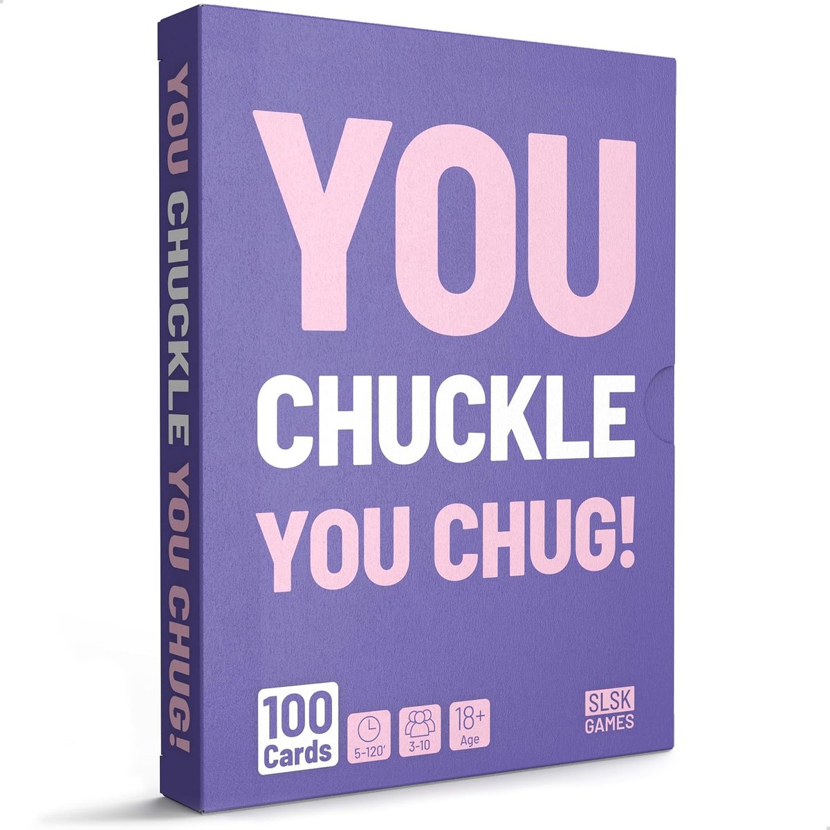 You chuckle, you chug! - The most fun drinking game - Drinking Game with 100 Cards - Drinking Game - Card Game - ShopVlot