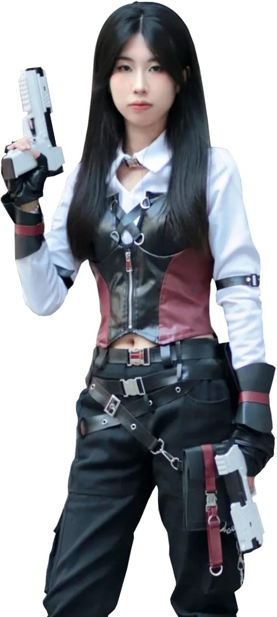 Fiamll Miss Hunter Cosplay Love and Deepspace Cosplay Miss Hunter Costume Fancy Dress Costumes,M - ShopVlot