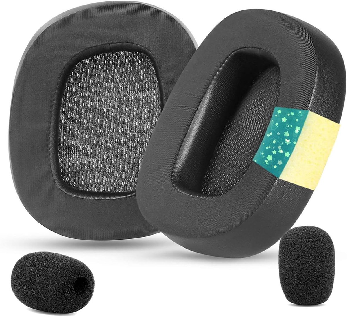 Ear Pads Replacement Ear Pads Cushion Compatible with Logitech G930 G933 G933S G935 G633 G633S G635 G533 G430 G431 - ShopVlot