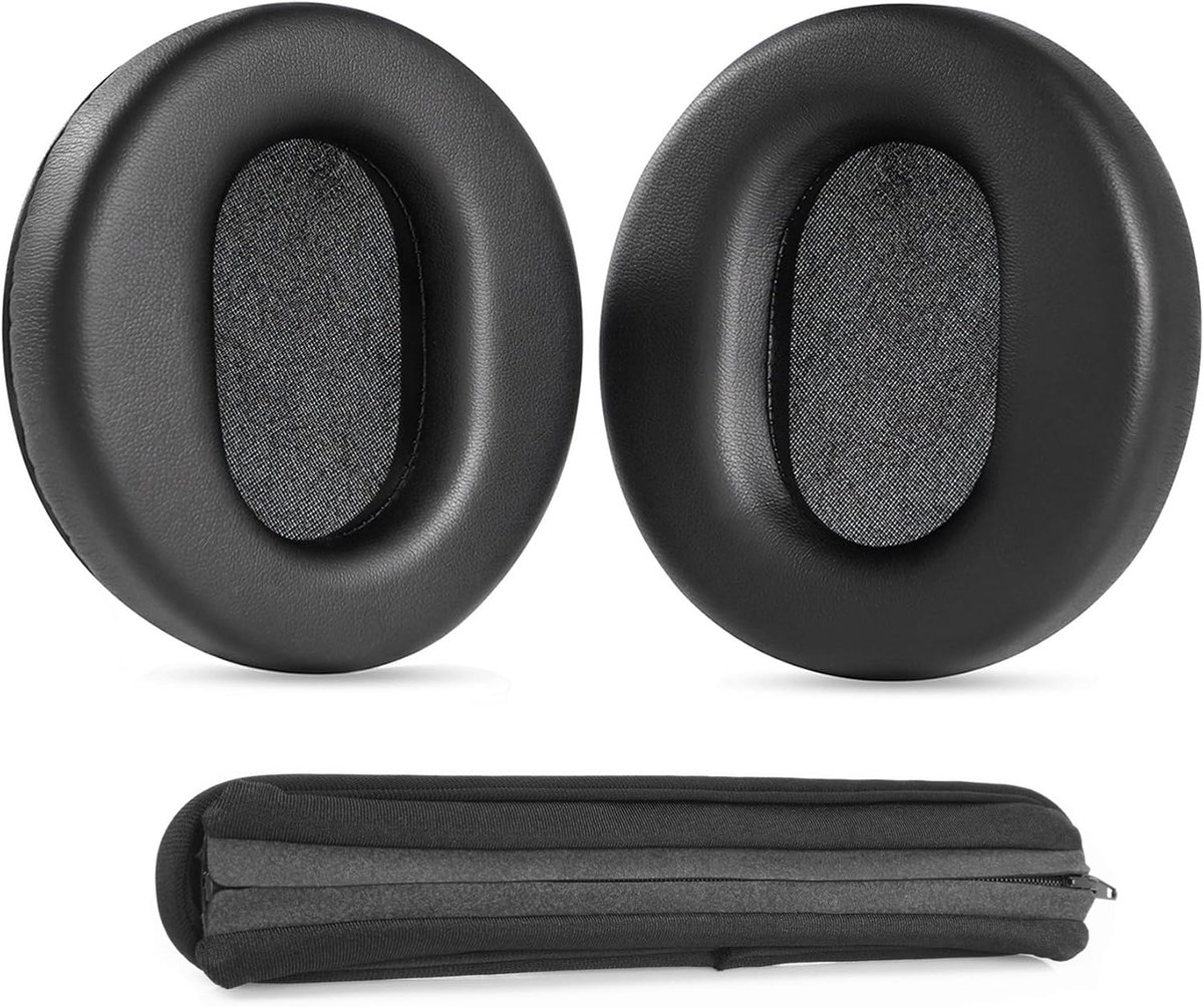 Ear Pads Replacement Ear Pads Cushion Cushion Compatible with Insignia NS-WHP314 Headphones Protein Leather Pads - ShopVlot