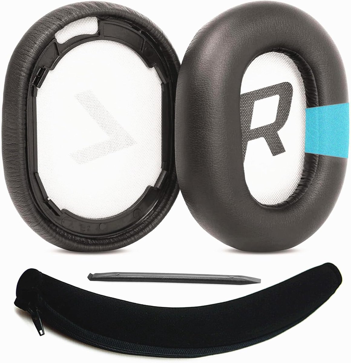 Ear Pads Replacement Ear Pads Cushion Compatible with Plantronics BackBeat Pro 2 / Voyager 8200 UC Headphones Protein - ShopVlot