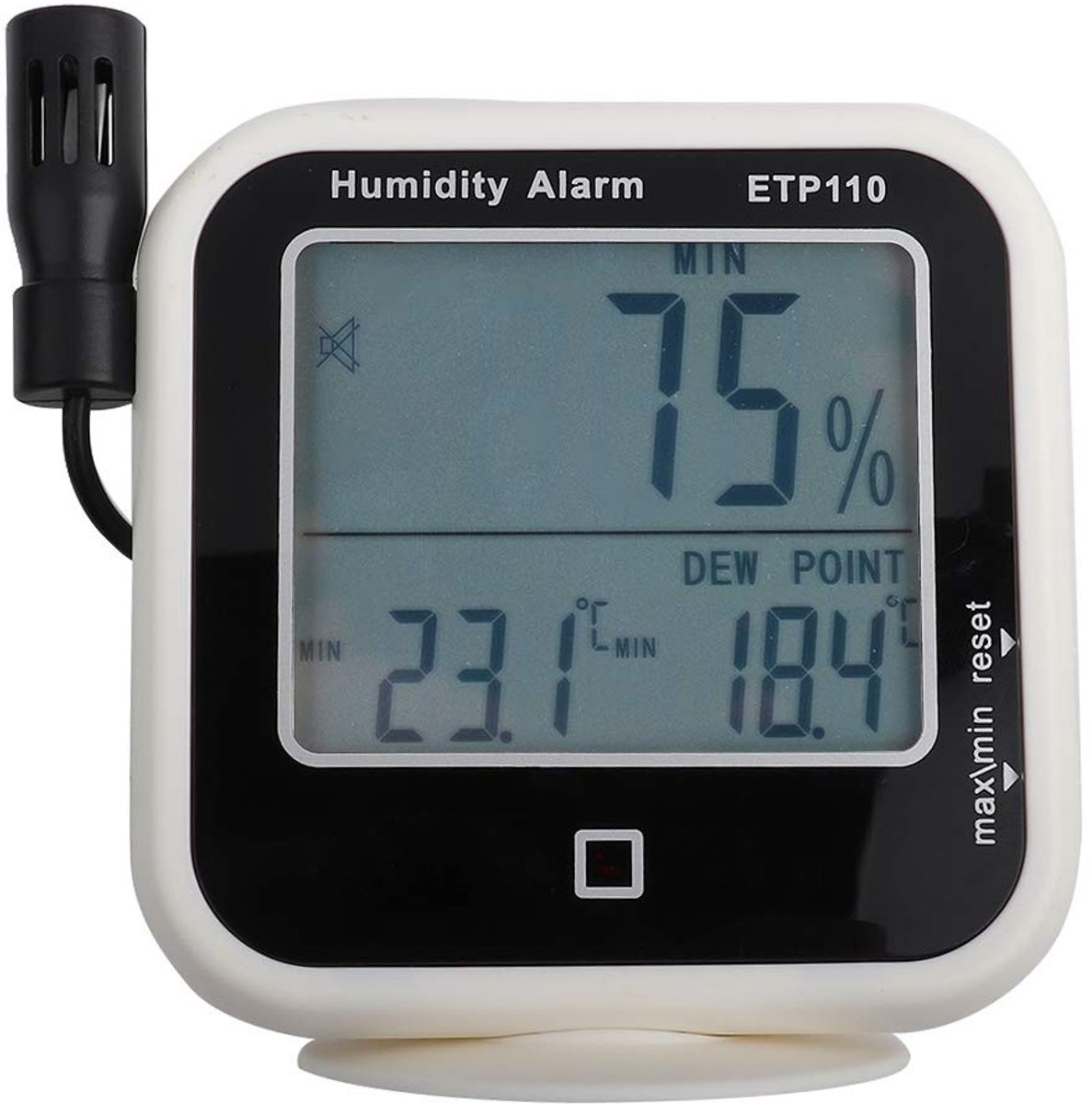 Digitale Thermo-Hygrometer voor Nauwkeurige Temperatuur- en Vochtigheidsmeting in Huis