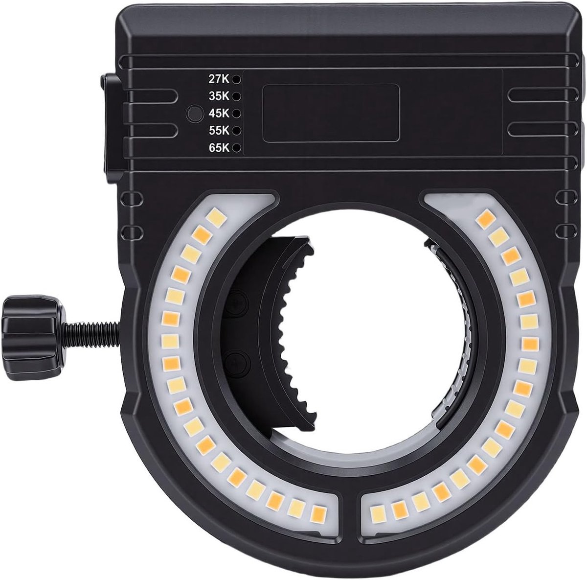 Oplaadbare Spuitpistool met LED Verlichting, 500lm, Instelbare Temperatuur 2700K-6500K en 5 Beschermhoezen voor Auto Schilderen en DIY Projecten
