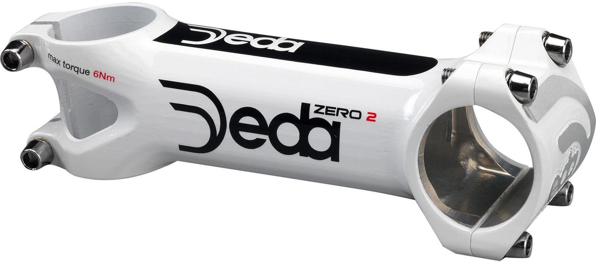 Deda A-head stuurnok Zero 2 130mm wit glanzend