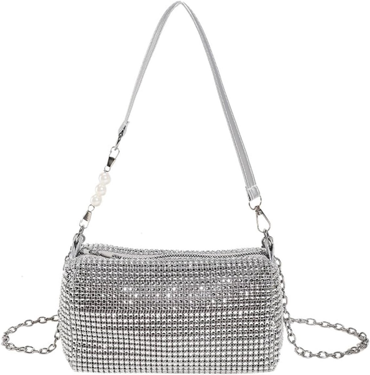 Women's Fashion Sequin Bag, Shoulder Bag Sequins Bag Glitter Evening Bag Clutch Women's Crossbody Shoulder Bag for - ShopVlot