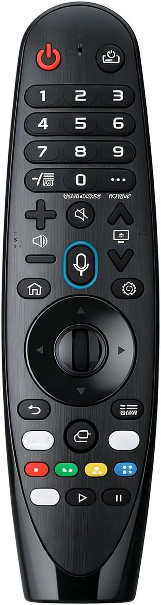 Universele afstandsbediening Smart TV met aanwijzerfunctie en spraakbediening, compatibel met OLED Nano UHD LED LCD 4K - ShopVlot