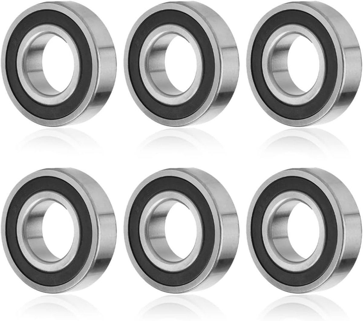 Ball bearings (DIY store), six ball bearings of the type 6203-2RS with the dimensions 17 x 40 x 12 mm made of - ShopVlot