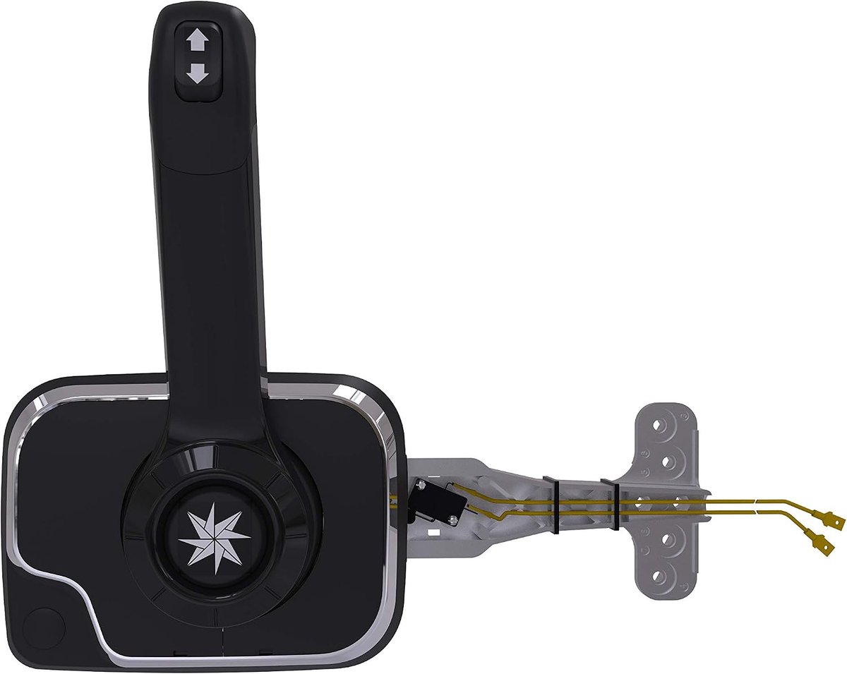 Seastar Xtreme Side Mount Control, Black with Trim Switch Solutions CHX8554P Xtreme Side Mount Control, Black with - ShopVlot