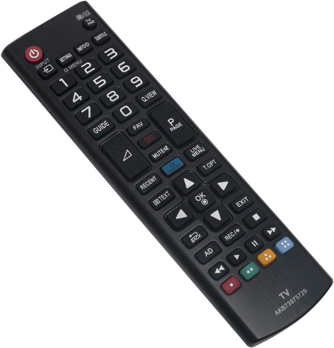 ALLIMITY AKB73975729 Remote Control Replace for LG LED LCD 3D TV 42LB670V 42LB730V 42LB731V 47LB679V 47LB700V 47LB730V - ShopVlot