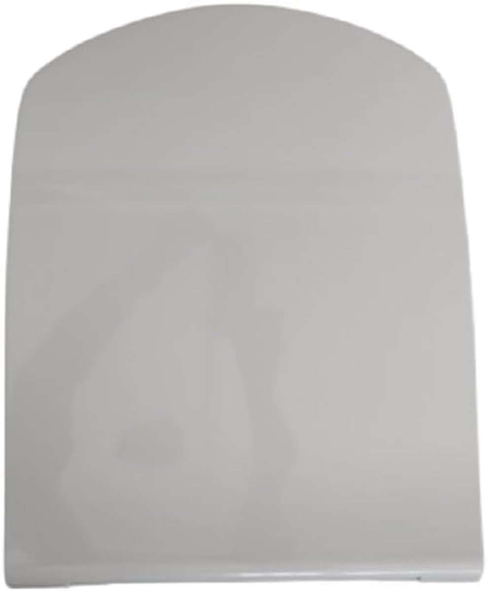 Toilet Seat Compatible with Cersanit Carina Slim with Soft-Close Mechanism, Antibacterial Duroplast, Quick-Release - ShopVlot
